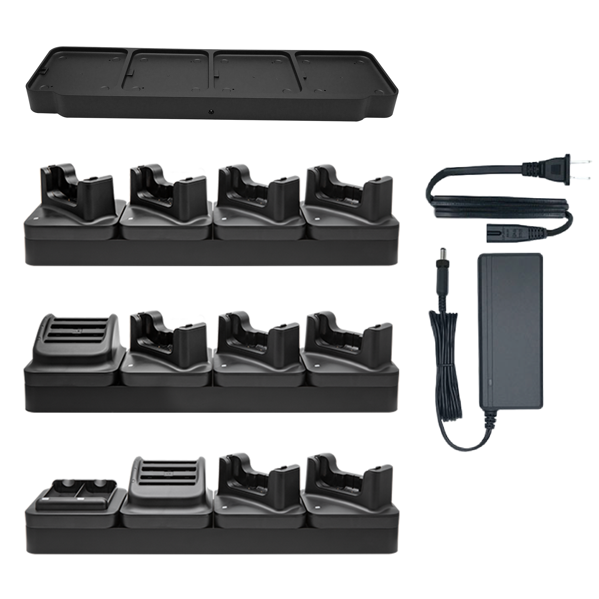 4-Slot Charging Cradle  Charging &amp; Adapter
